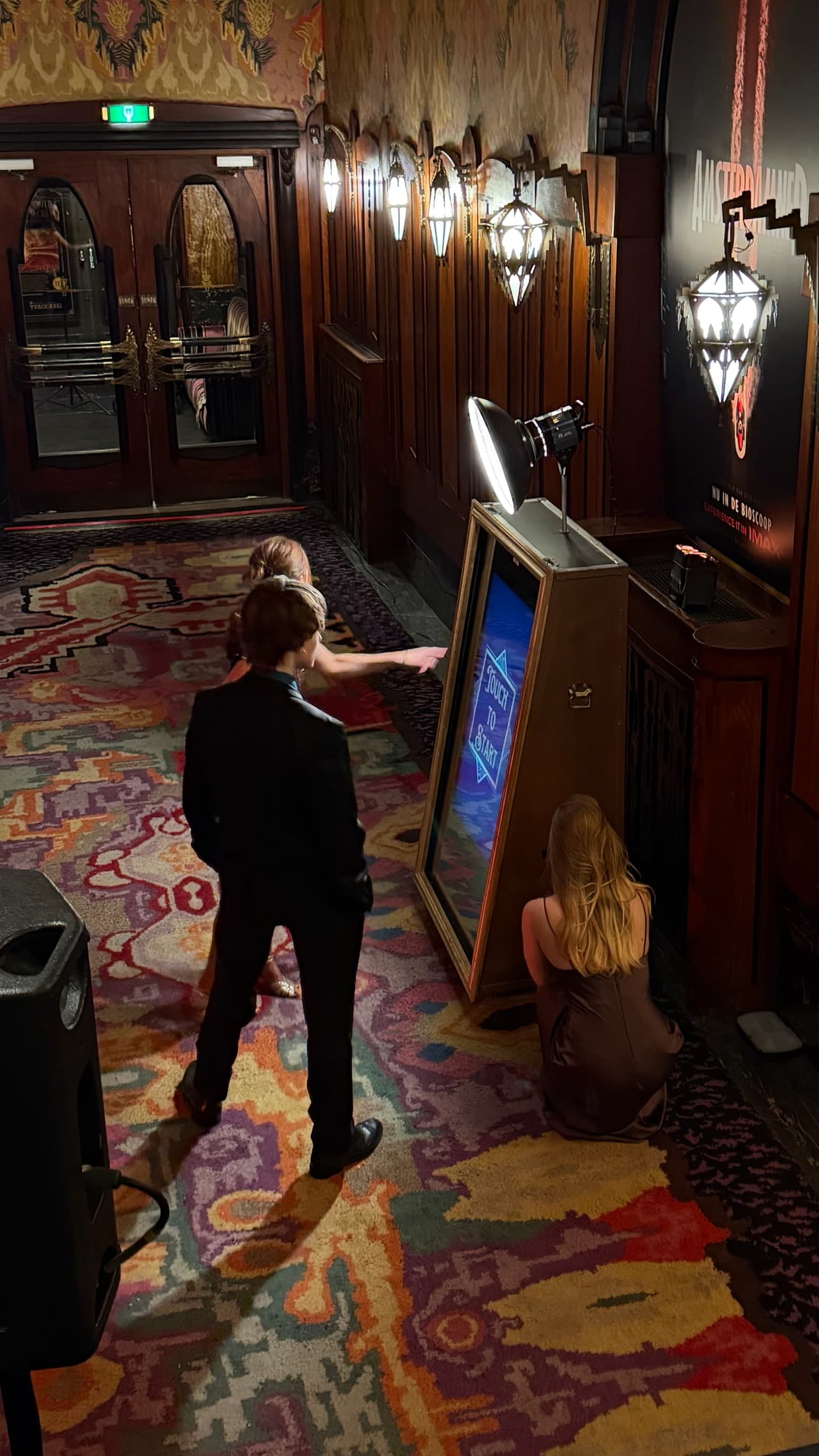 De Fotospiegel bij een filmpremière in Pathé Tuschinski