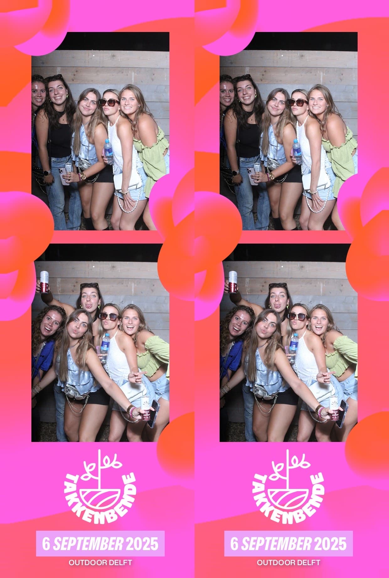 Photostrip van het Takkenbende Festival in Delft